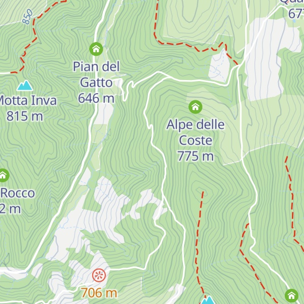 Map of Valsorda