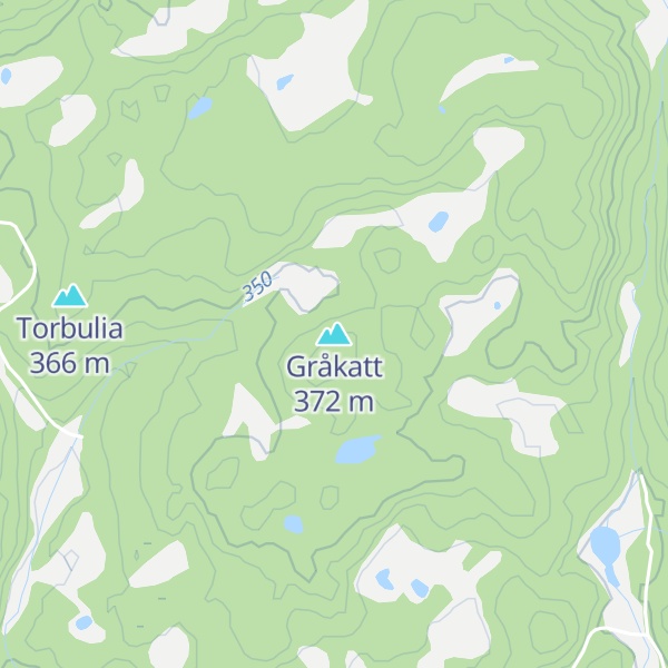 Map of Gråkatt