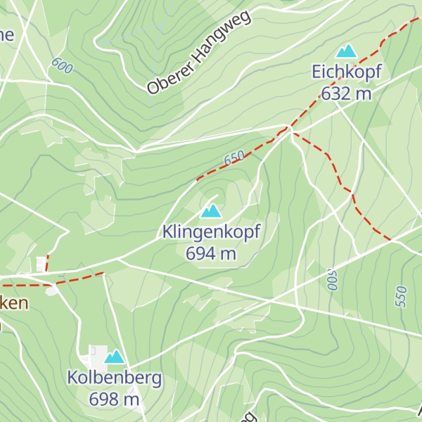 Map of Klingenkopf