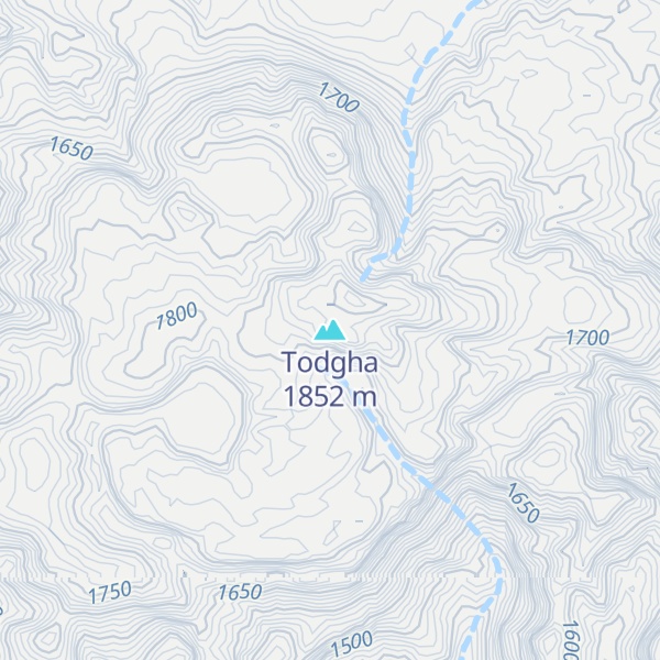 Map of Todgha