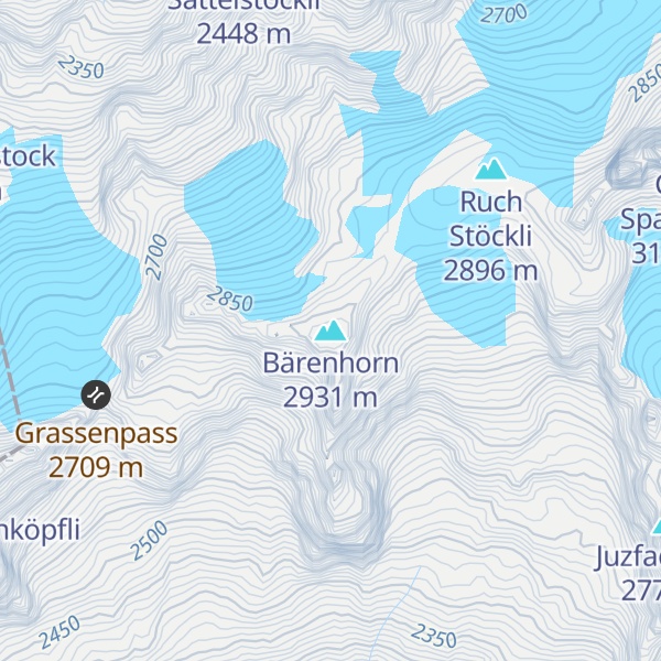Map of Bärenhorn