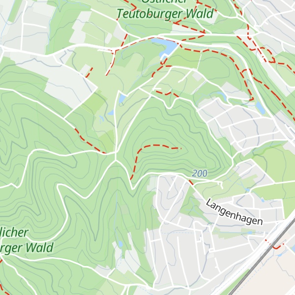 Map of Kahler Berg