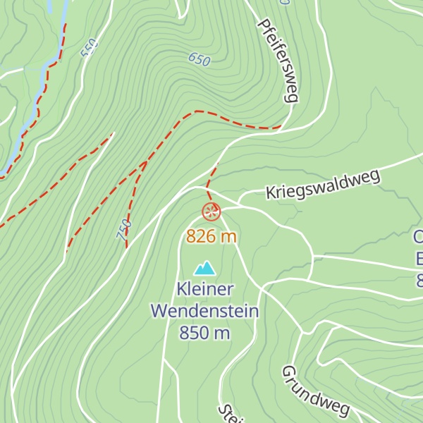 Map of Schirm-Hütte