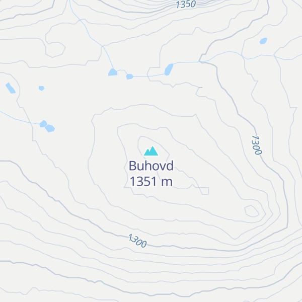 Map of Buhovd