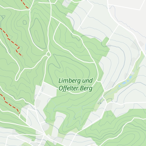 Map of Offelter Berg