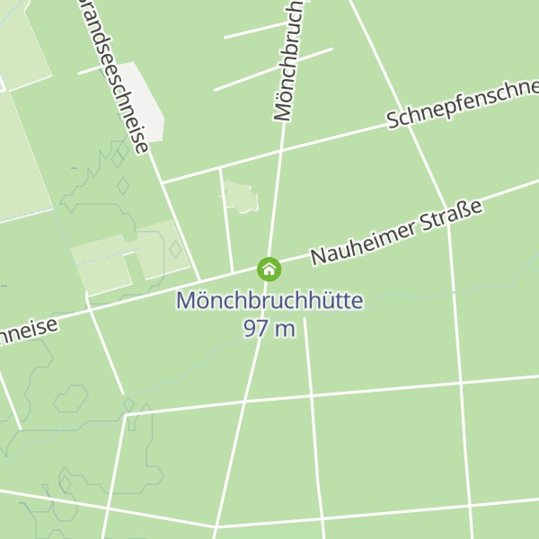 Map of Mönchbruchhütte