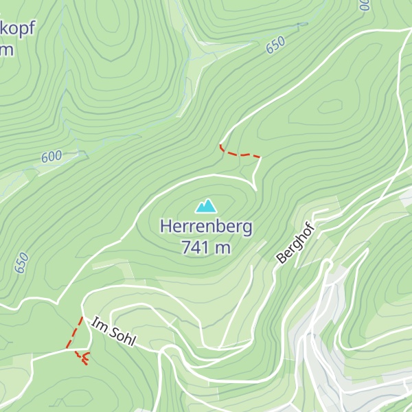 Map of Herrenberg