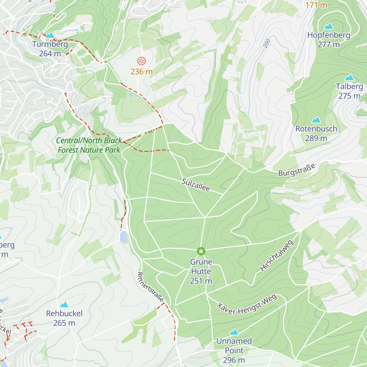 Prügel-Hütte map