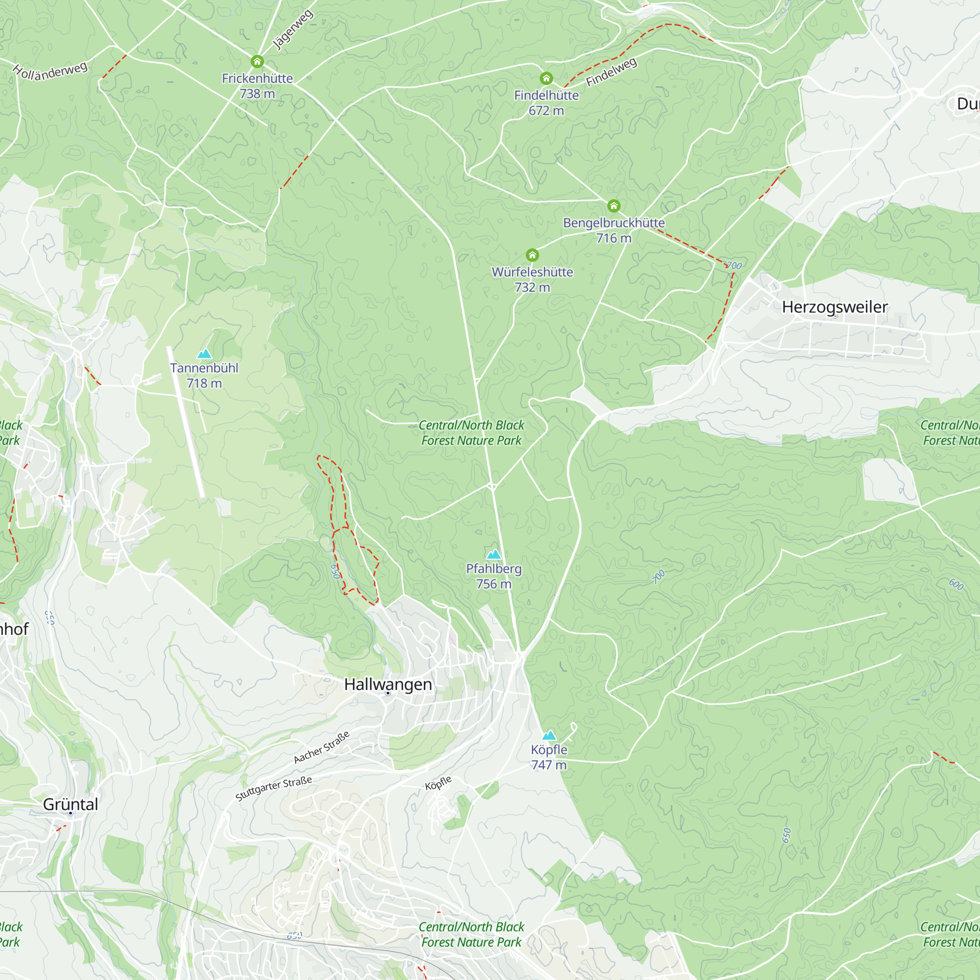 Pfahlberghütte map