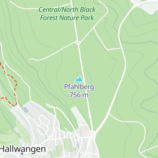 Map of Pfahlberg