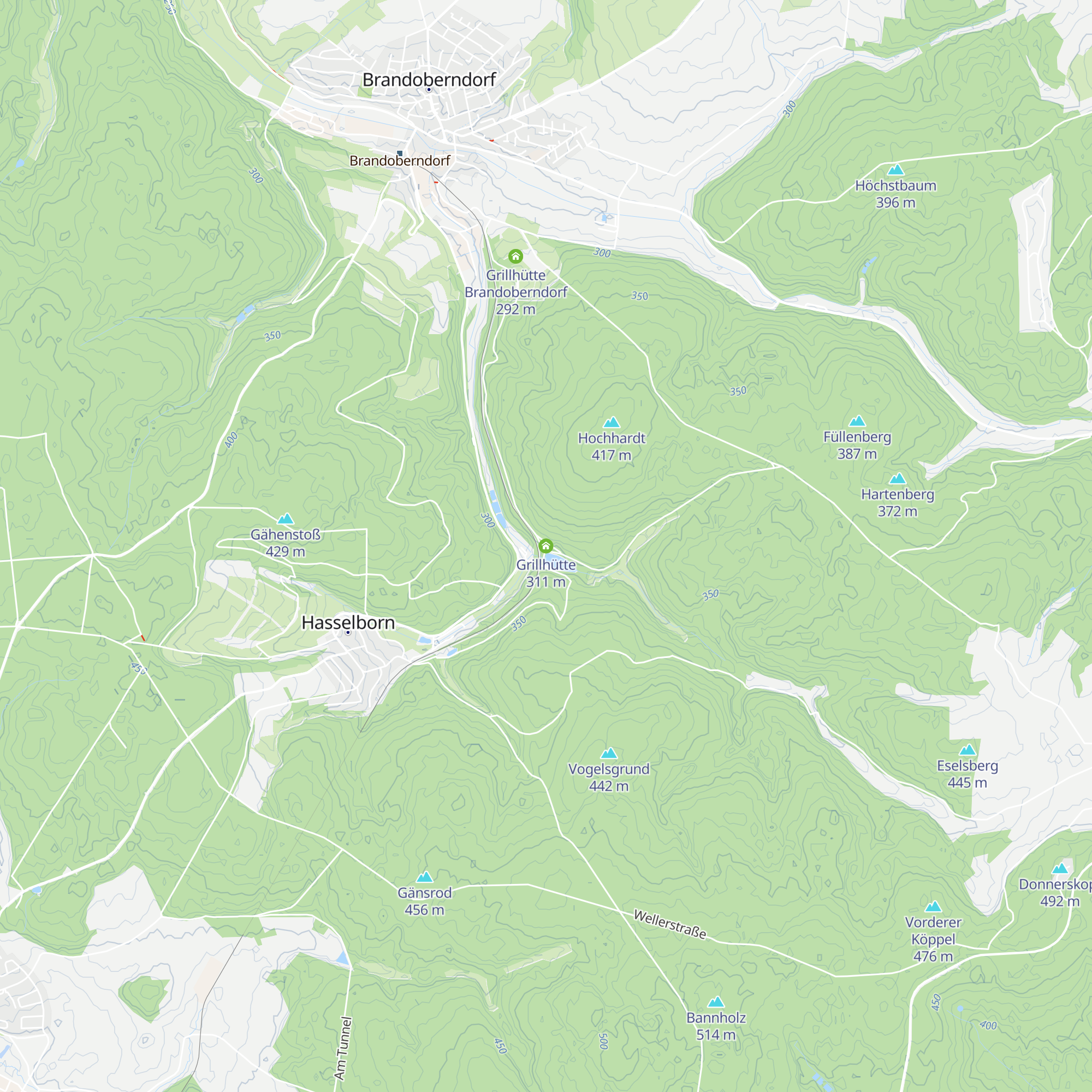 Grillhütte map