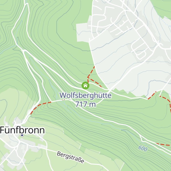 Map of Wolfsberghütte