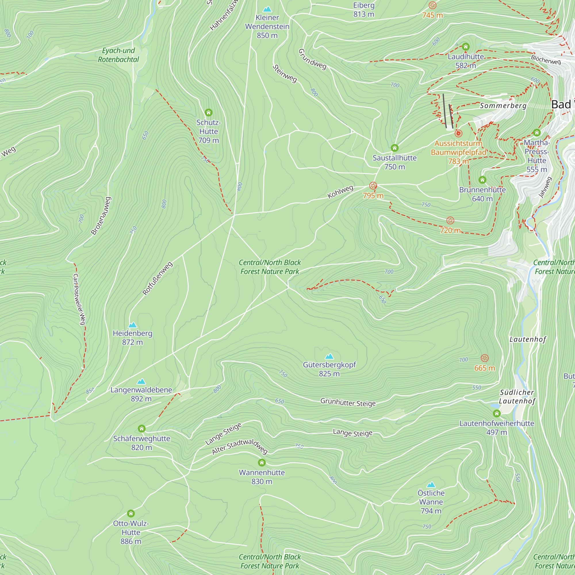Stürmleslochhütte map