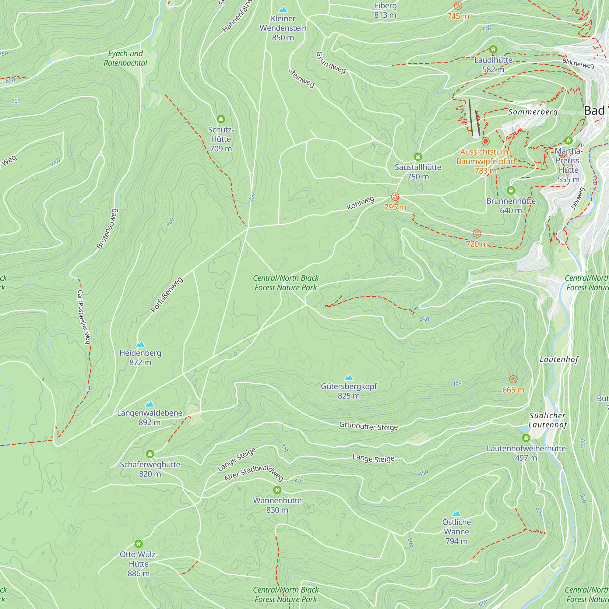 Stürmleslochhütte map