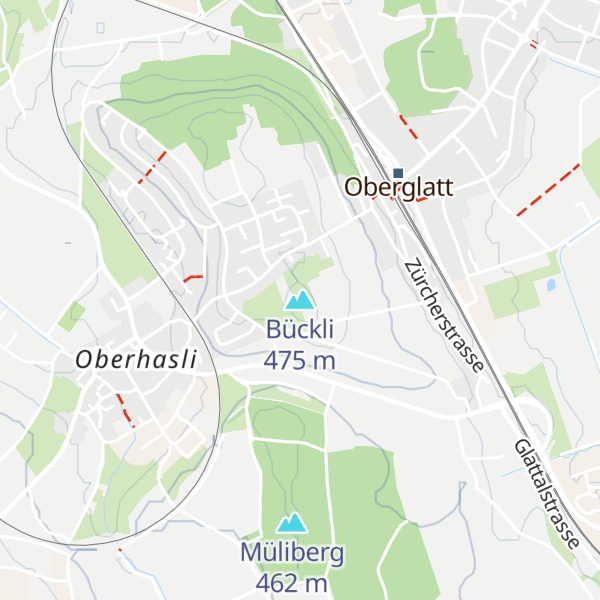 Map of Bückli