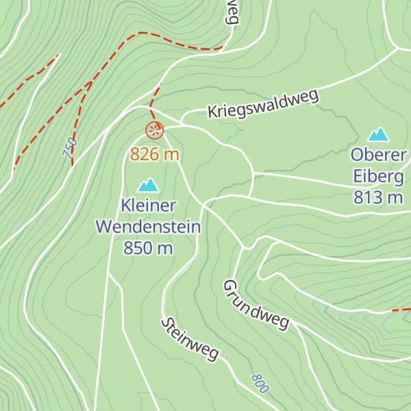 Map of Soldatenbrunnen-Hütte