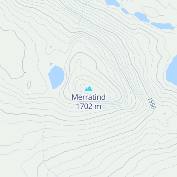 Map of Merratind
