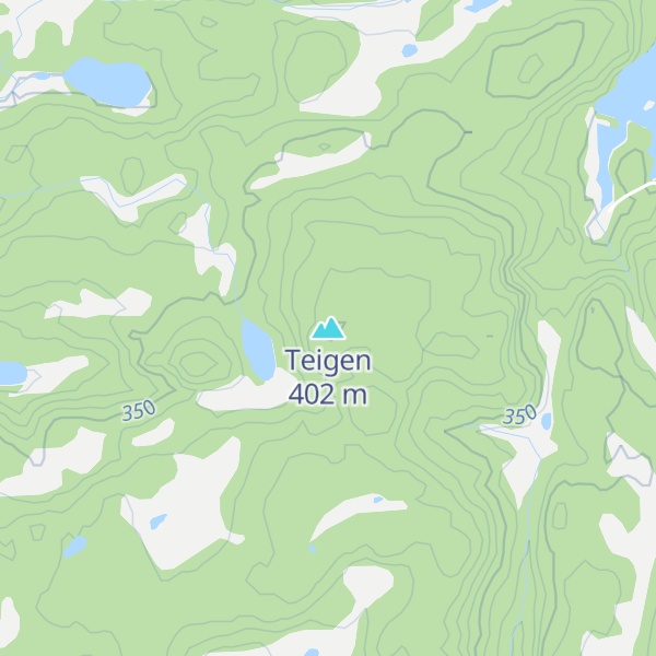 Map of Teigen