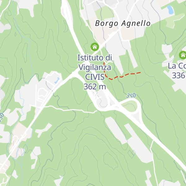 Map of Punto Blu