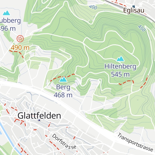 Map of Jagdhaus "Laubberg"
