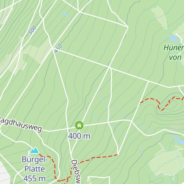 Map of Eschborner Hütte