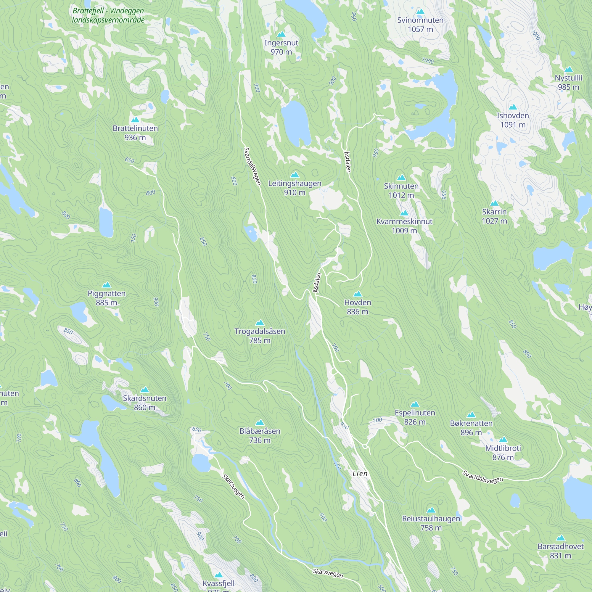 Nørsteteig Fleribrukshus map