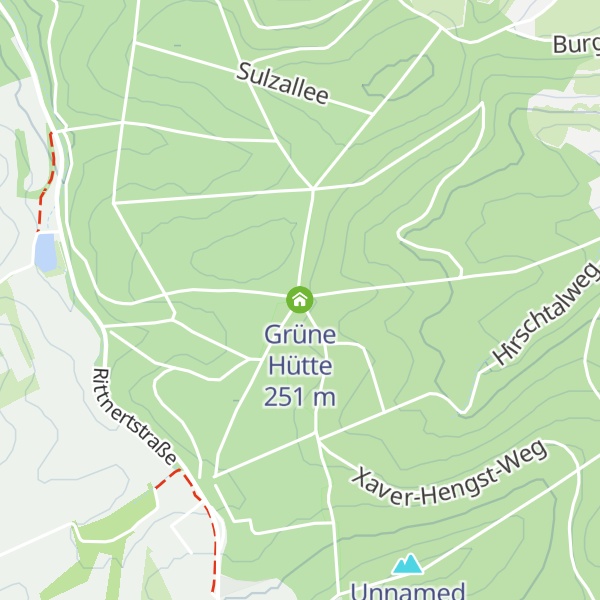 Map of Grüne Hütte