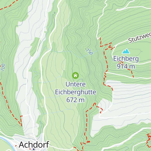 Map of Untere Eichberghütte