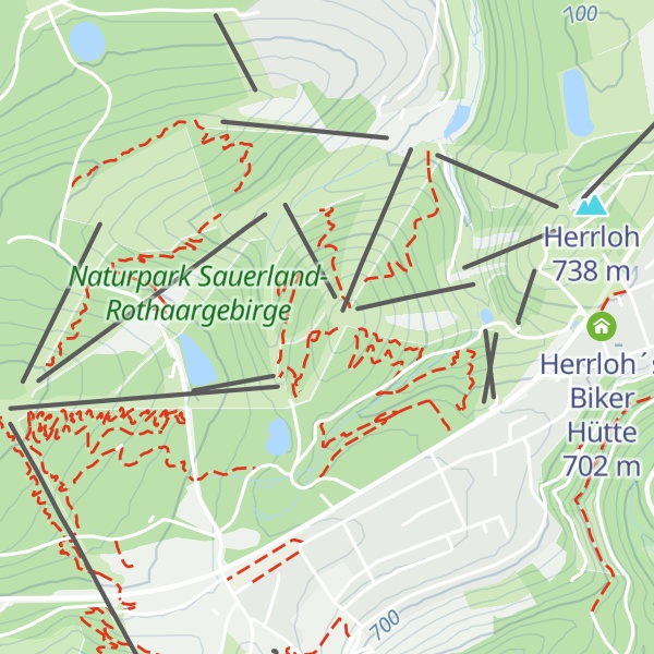 Map of Poppenberg