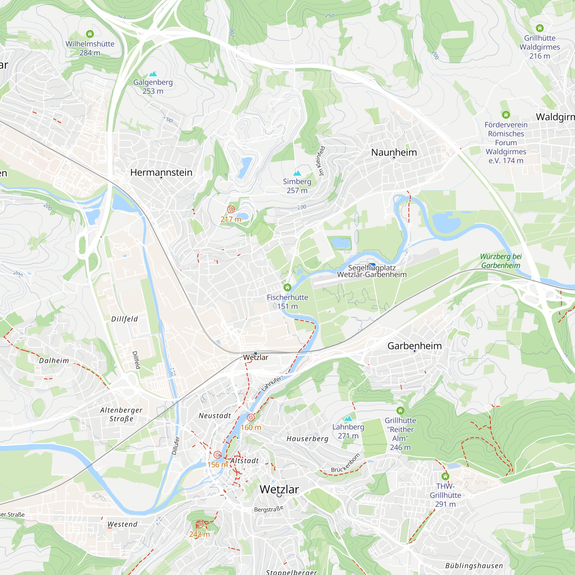 Fischerhütte map
