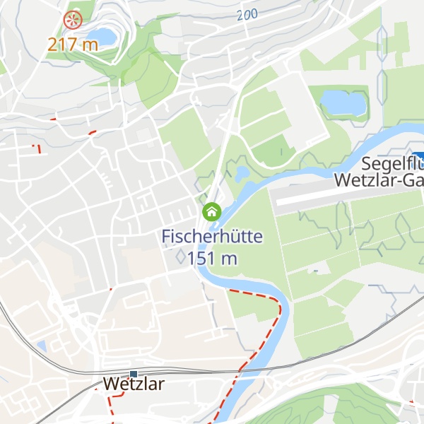 Map of Fischerhütte