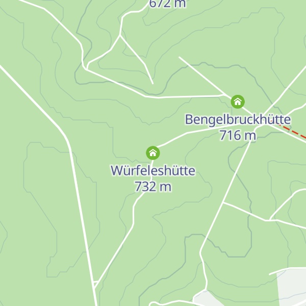 Map of Würfeleshütte