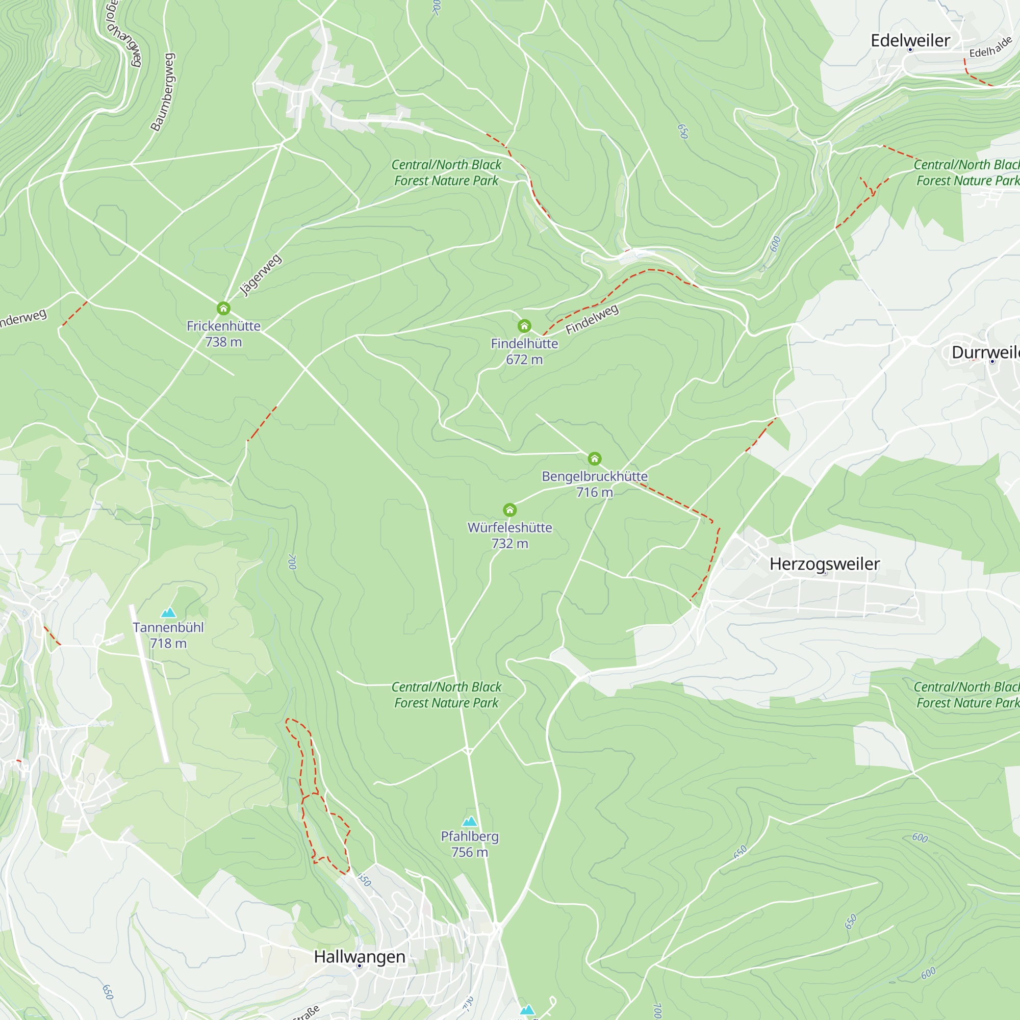 Würfeleshütte map