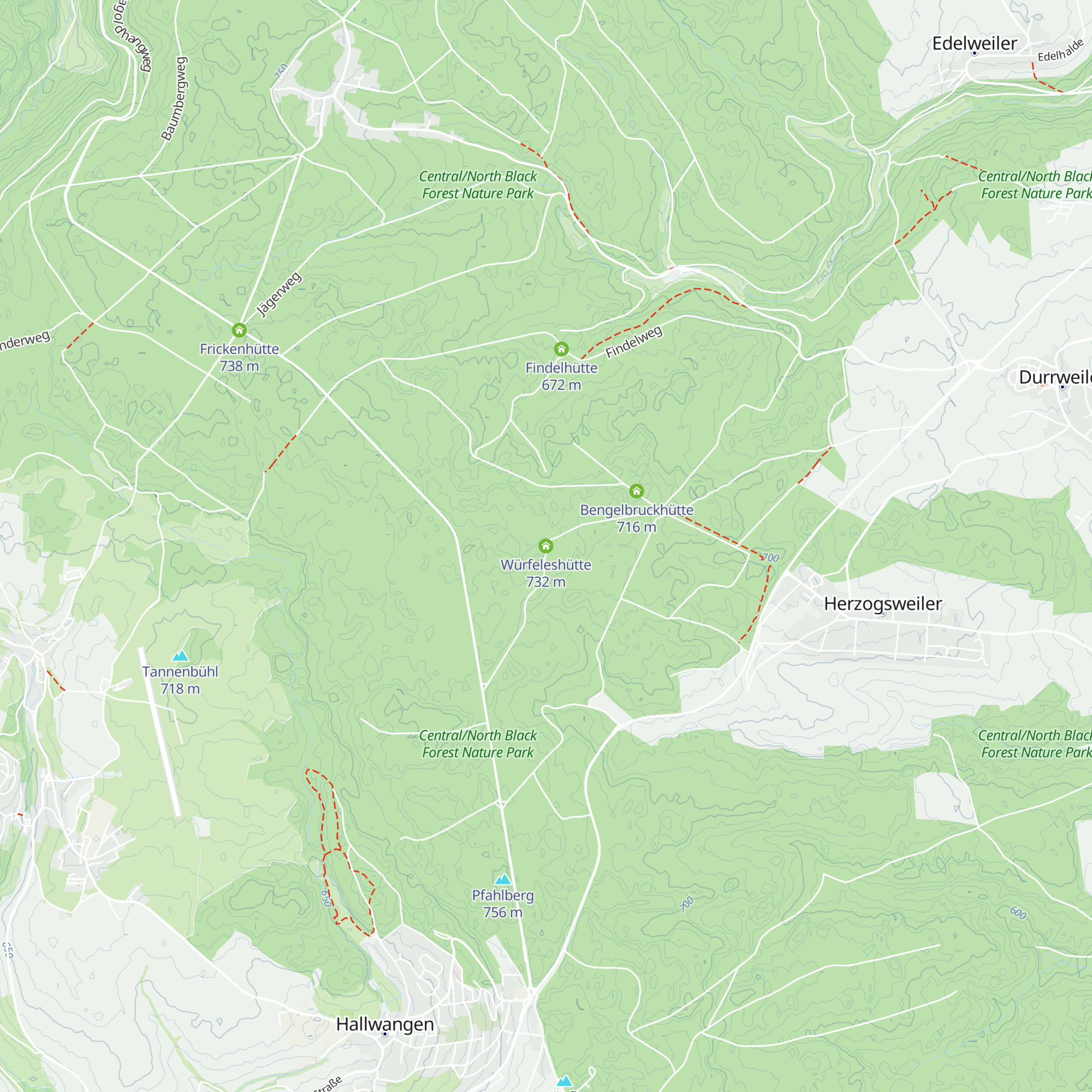 Würfeleshütte map