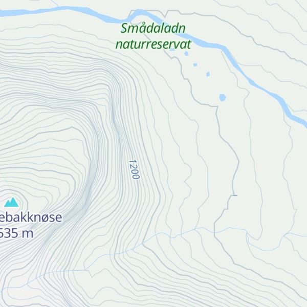 Map of Kvannebakke