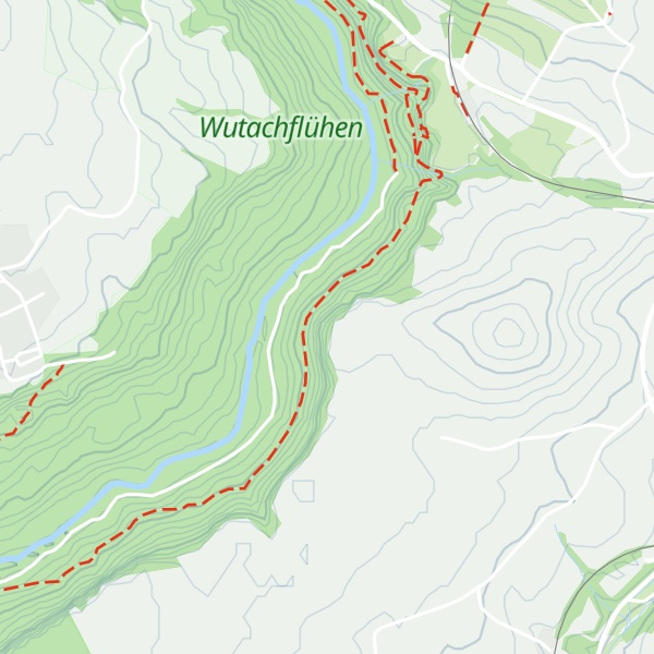 Map of Lunzifelsen