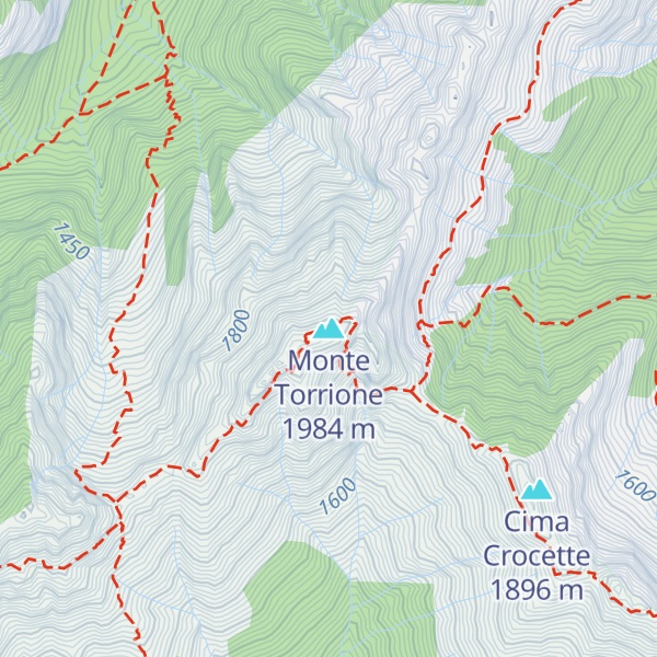 Map of Monte Torrione