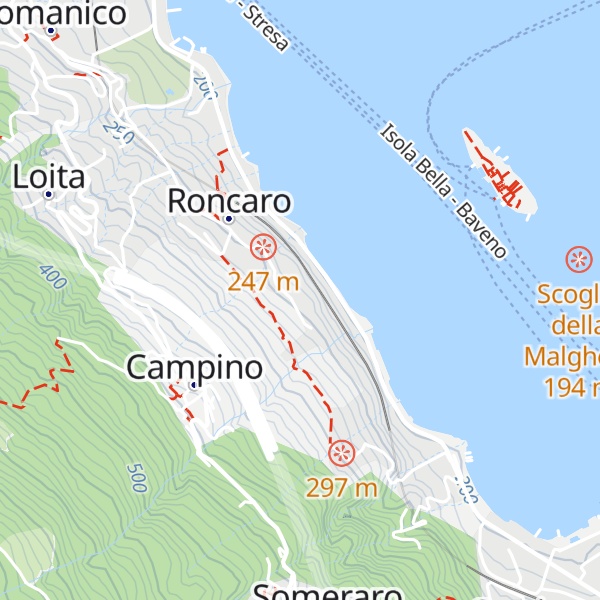 Map of Villa Carosio