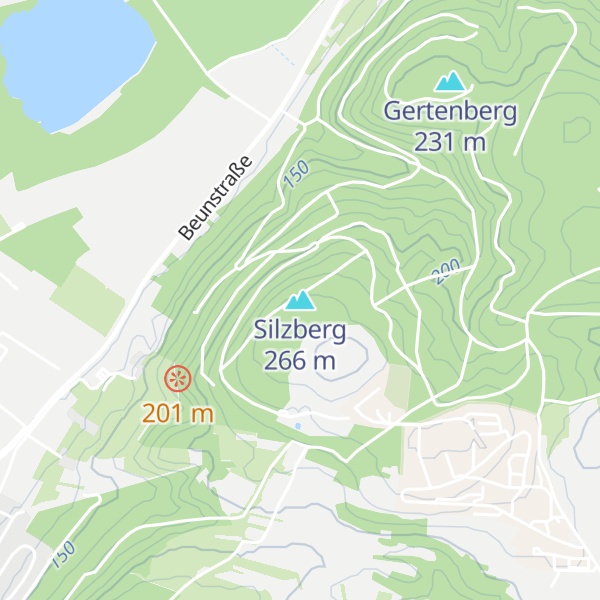 Map of Silzberg
