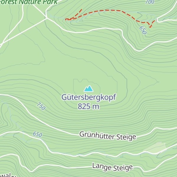 Map of Gütersbergkopf