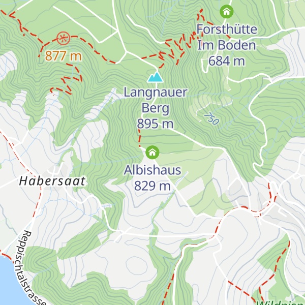 Map of Albishaus