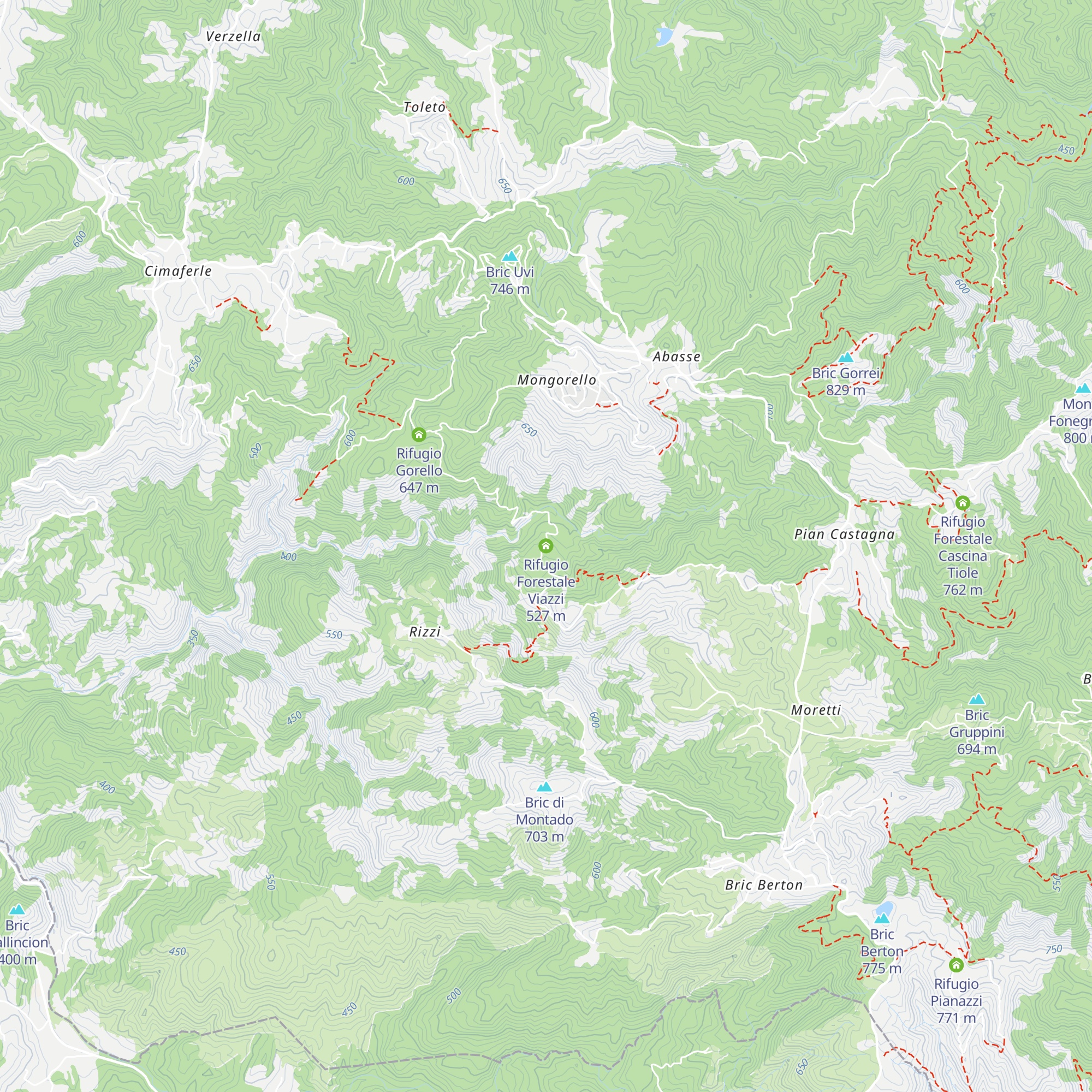 Rifugio Forestale Viazzi map