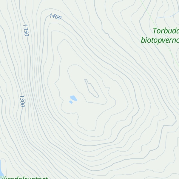 Map of Stortorbuhøa