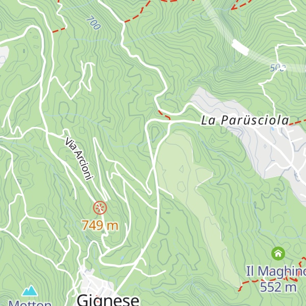 Map of Casa vacanze Fioravante