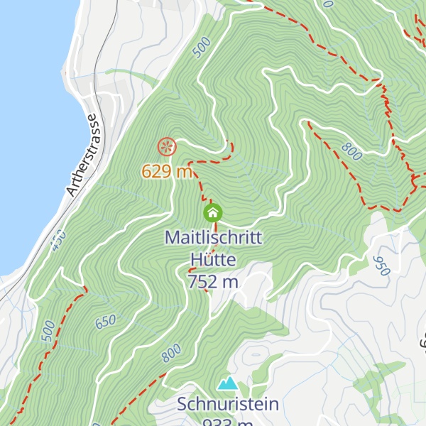 Map of Maitlischritt Hütte