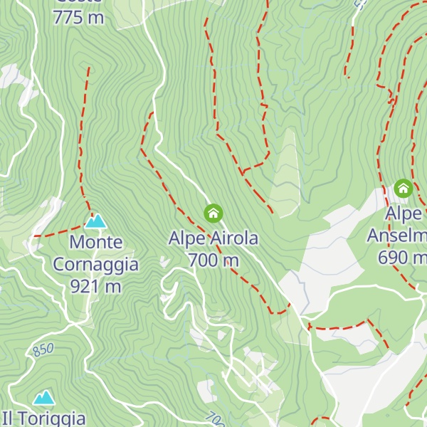 Map of Alpe Airola
