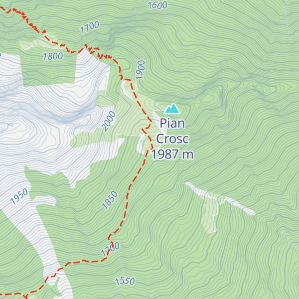 Map of Alpe Pian Crosc