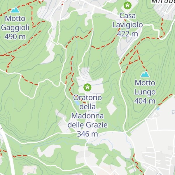 Map of Oratorio della Madonna delle Grazie