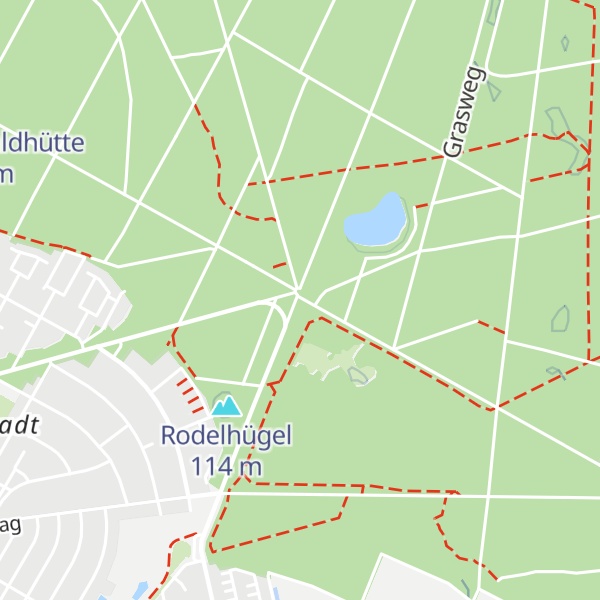 Map of Jägerhütte