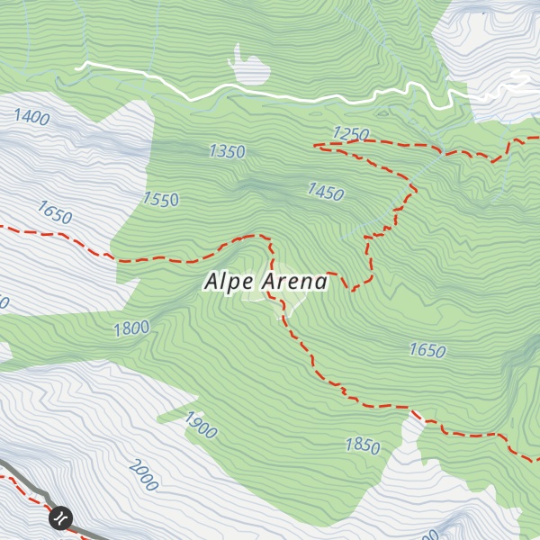 Map of Capanna Alpe Arena